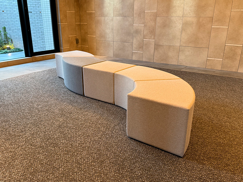 マンション エントランス ベンチ」（ベンチ） | 製作実績 | 株式会社さ